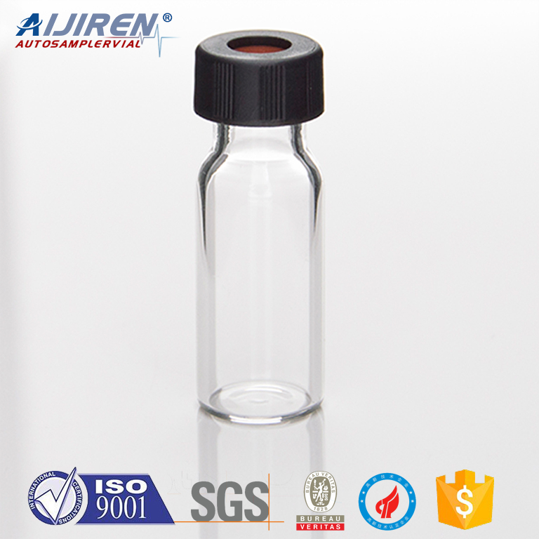 Cheap 2ml hplc 9-425 glass vial with ptfe liner pp cap for aijiren Technology 